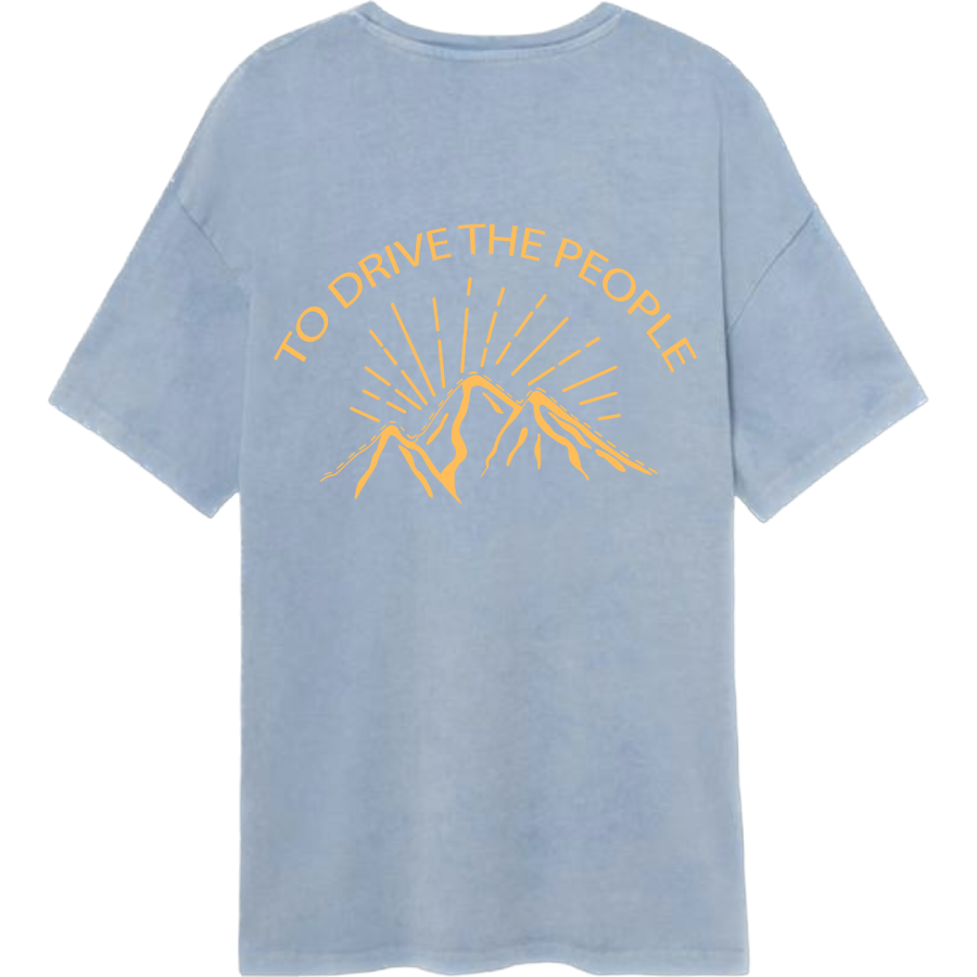 HERITAGE COLLECTION- "Light Blue Tee"