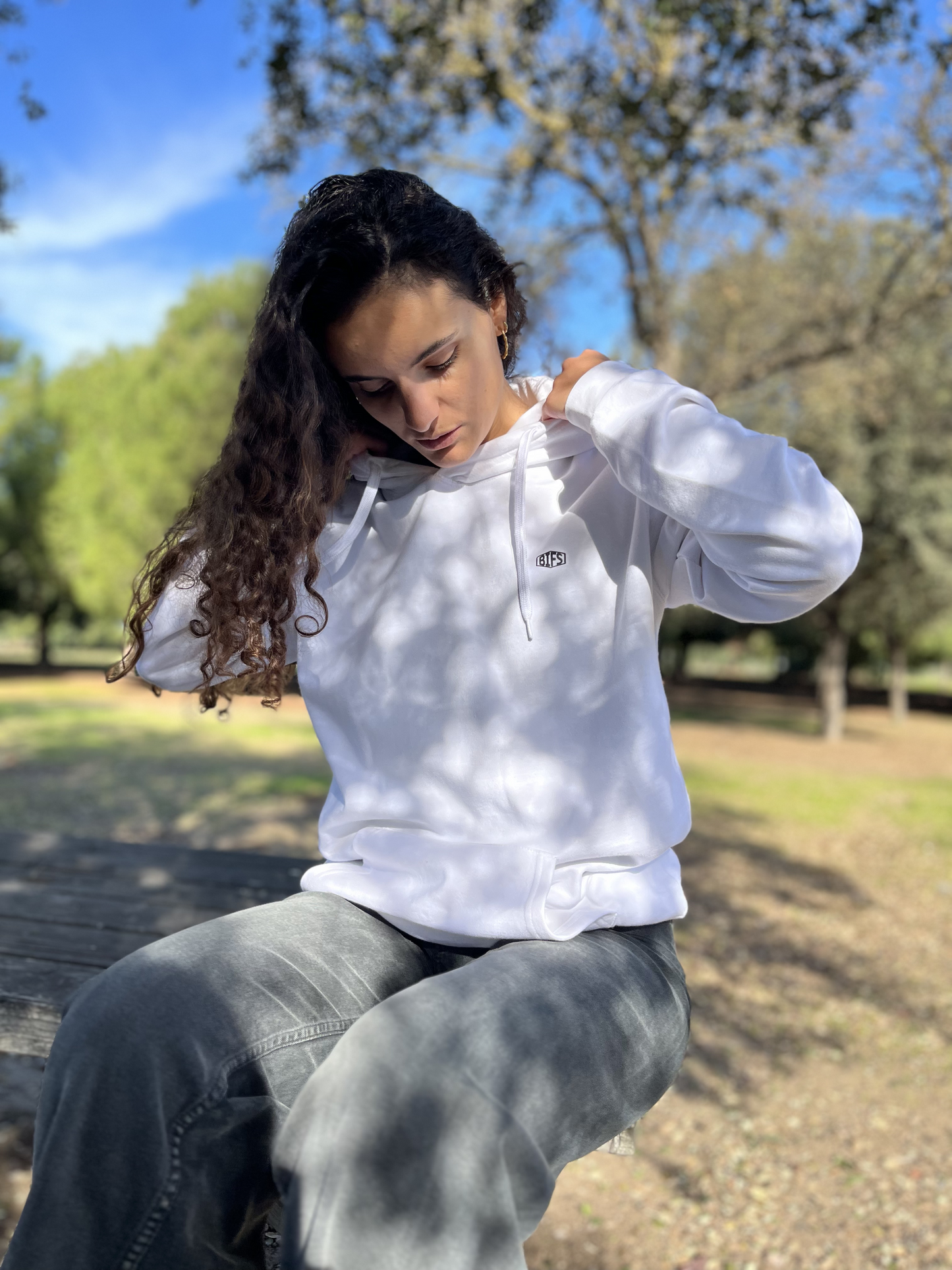 P1- "White Hoodie"